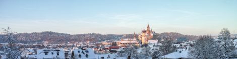 Winterbild Schloss Sigmaringen